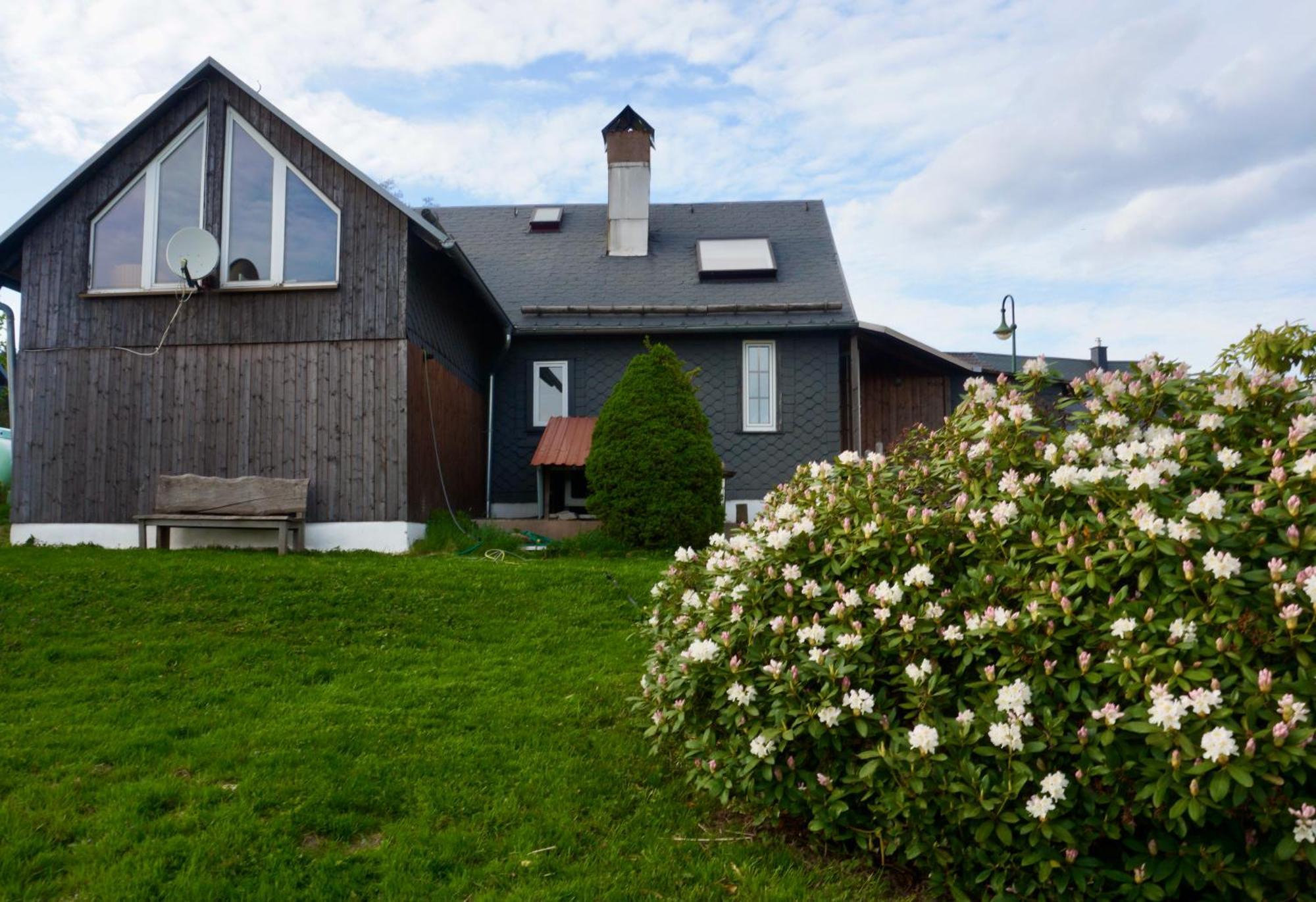 Ferienwohnung Ferienhaus Rennsteig-Wander-Mountainbike und Langlaufparadies Friedrichshohe  Exterior foto